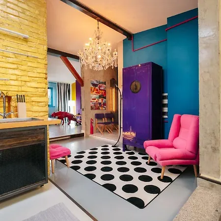 Lejlighed Eclectic Queen Loft *
