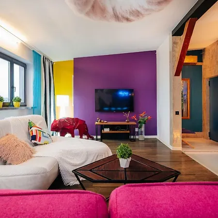Lejlighed Eclectic Queen Loft *
